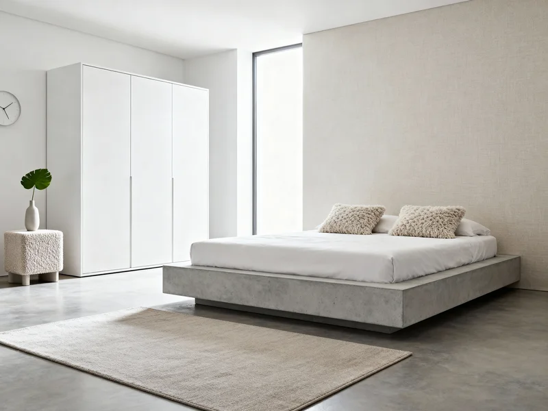 affordable minimalist bedroom home renovation