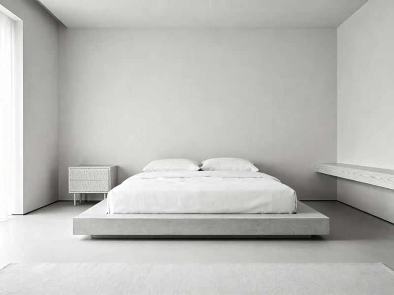 affordable minimalist bedroom interior design
