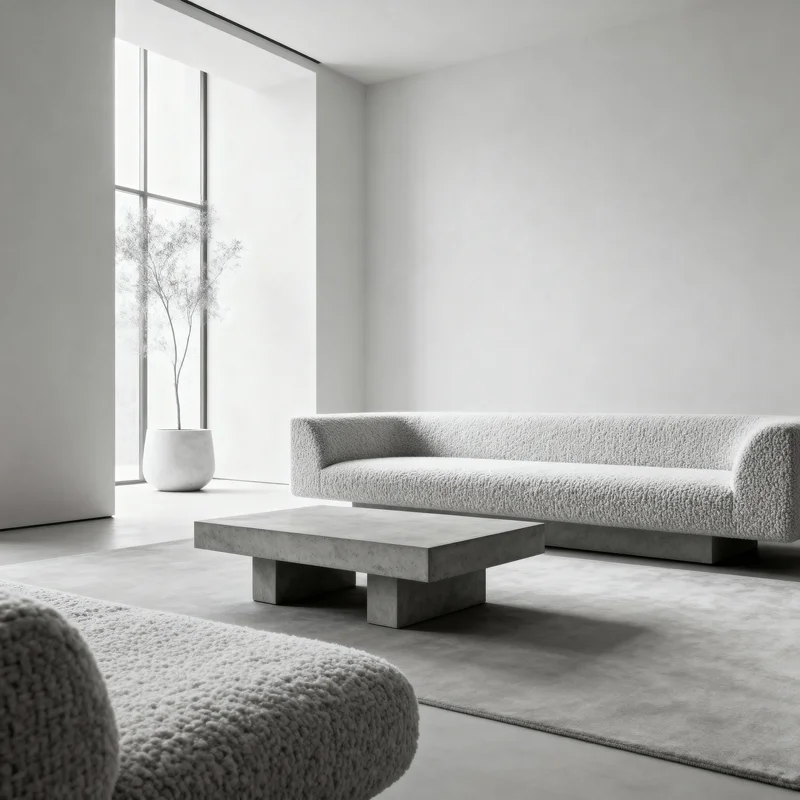 affordable minimalist living room room makeover