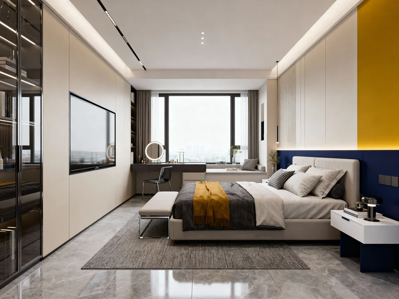 affordable modern bedroom home renovation