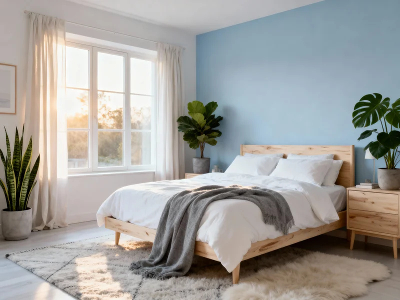 affordable scandinavian bedroom home renovation
