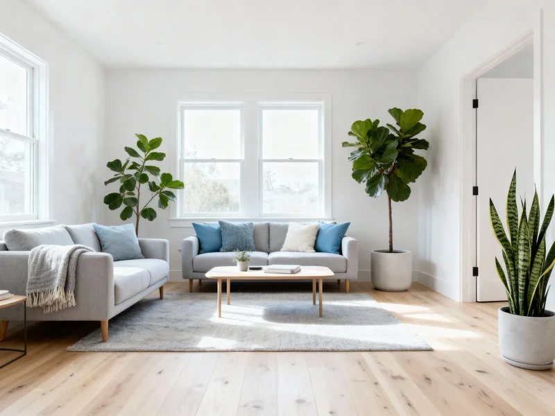 AI design of a Affordable Scandinavian Living Room