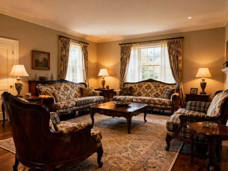 affordable traditional living room home renovation