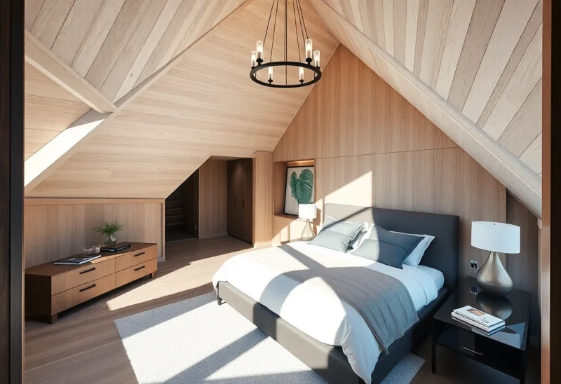 attic luxury modern bedroom design ideas