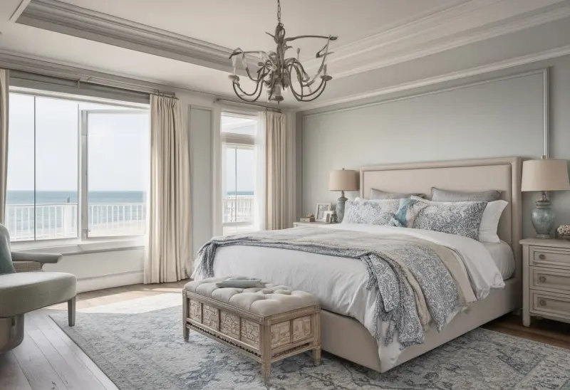 classic peaceful coastal bedroom ai makeover