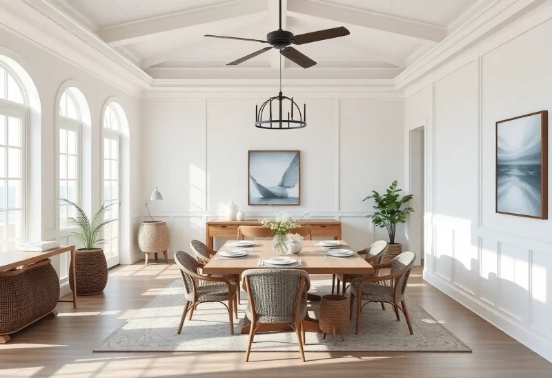 coastal dining room layouts for small nook