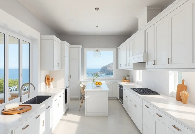 coastal kitchen layouts for galley