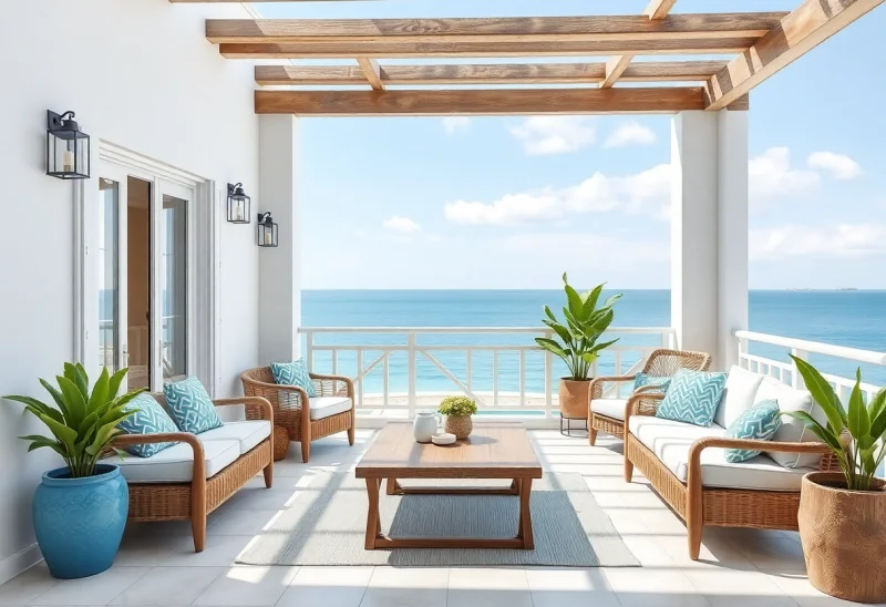 coastal patio layouts for small balcony