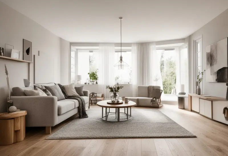 comfortable scandinavian living room design inspiration