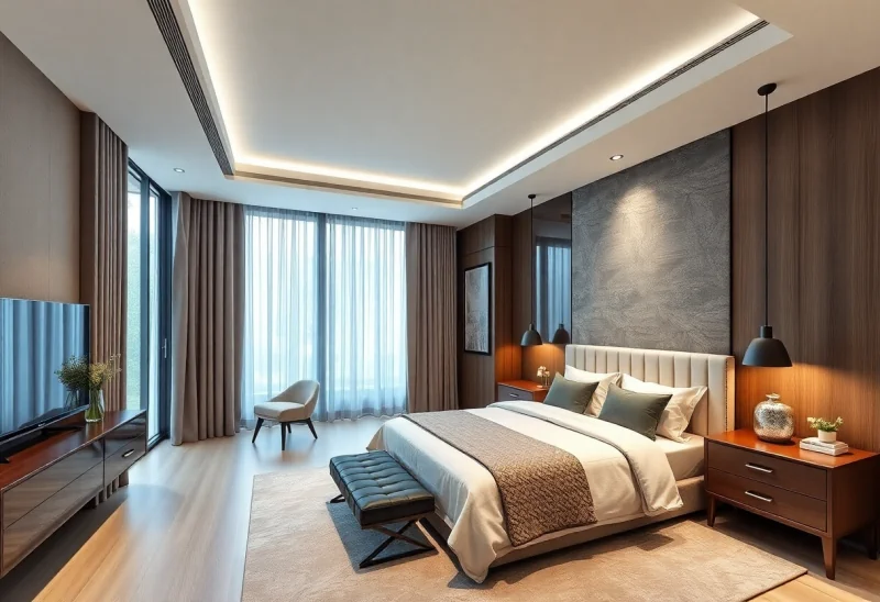 contemporary bedroom layouts for small guest