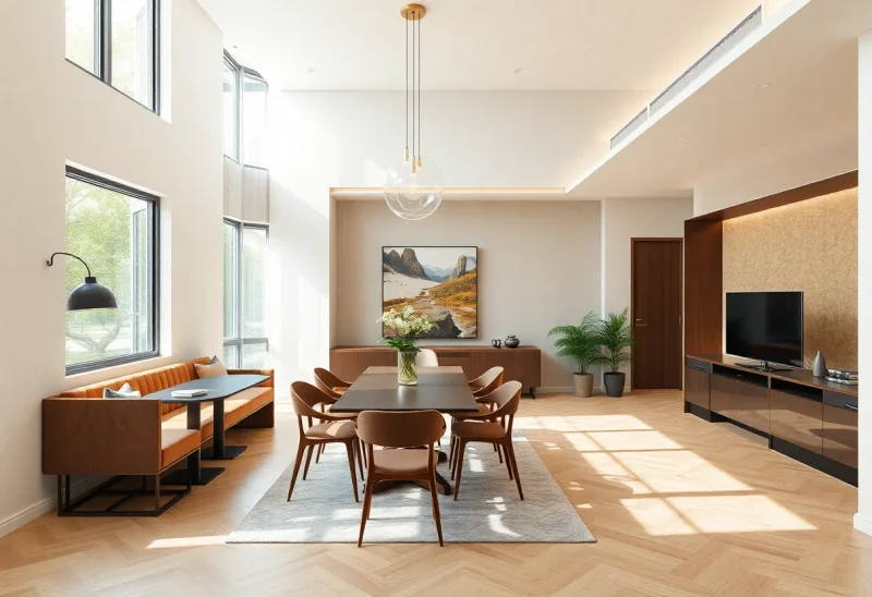 contemporary dining room layouts for small nook