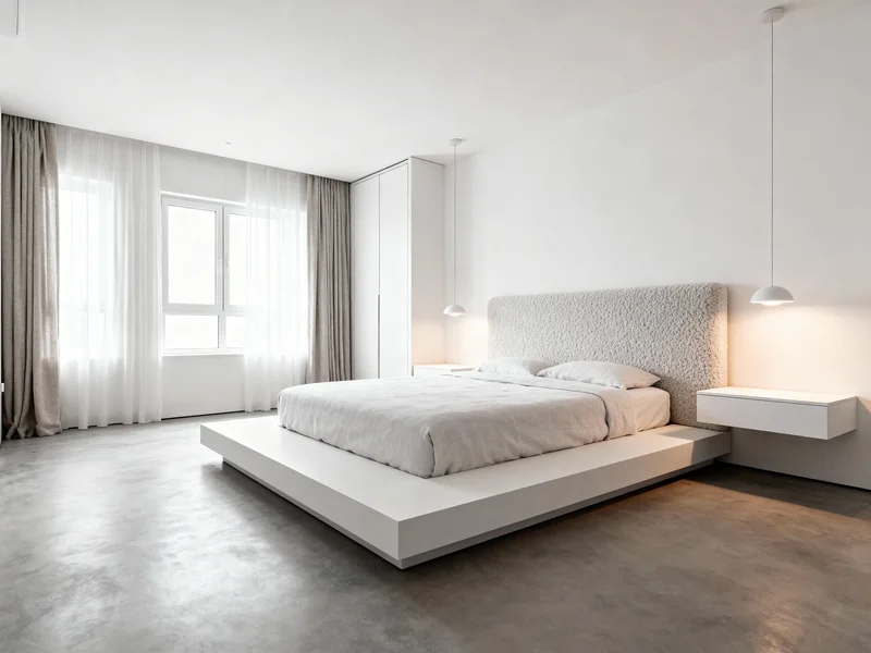 cozy minimalist bedroom interior design