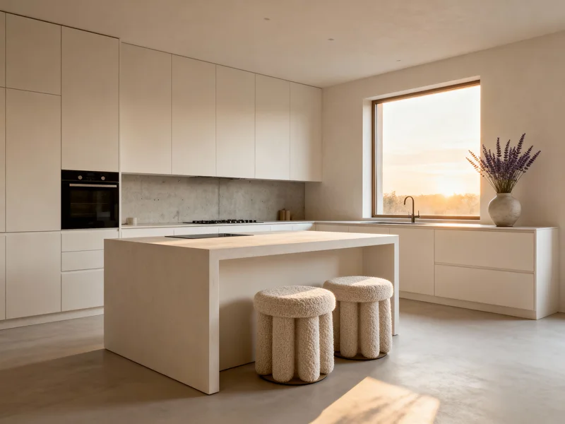 cozy minimalist kitchen home renovation