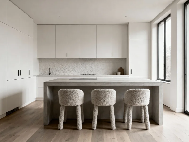 cozy minimalist kitchen room design