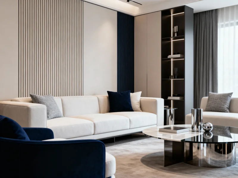 cozy modern living room home renovation