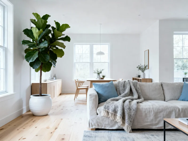 cozy scandinavian living room home renovation