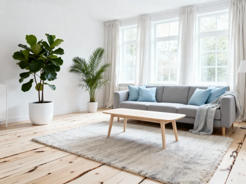 cozy scandinavian living room room design