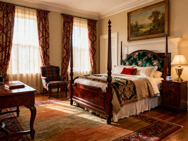 cozy traditional bedroom room design