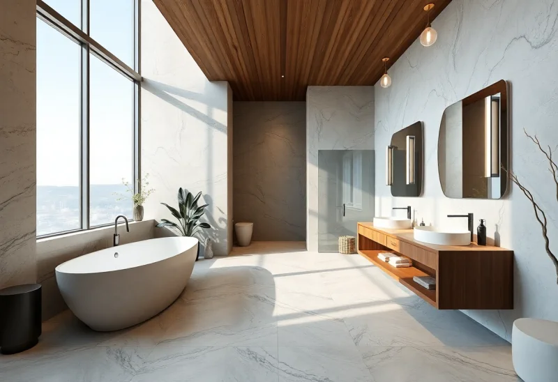 ensuite luxury modern bathroom design ideas