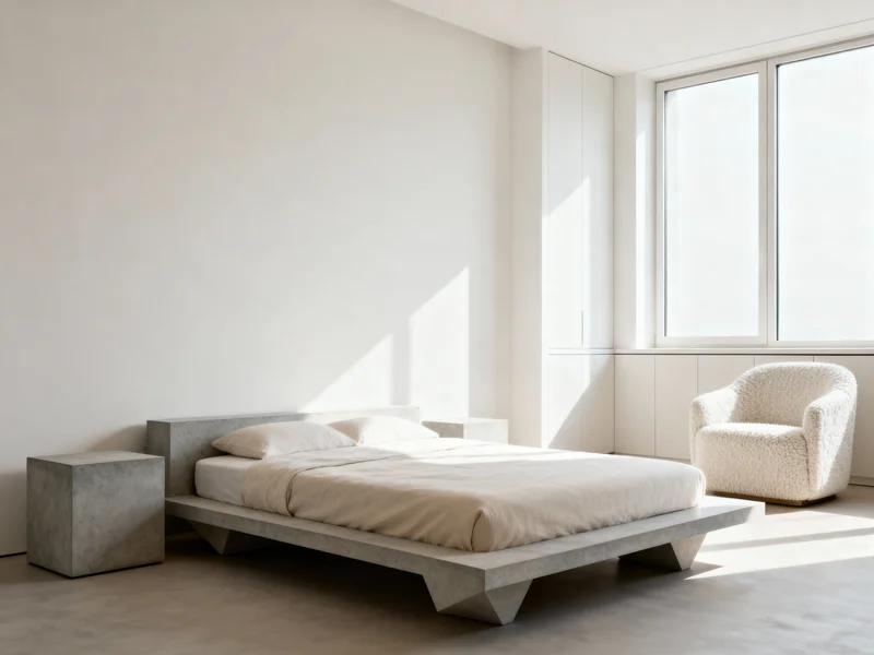 functional minimalist bedroom home renovation