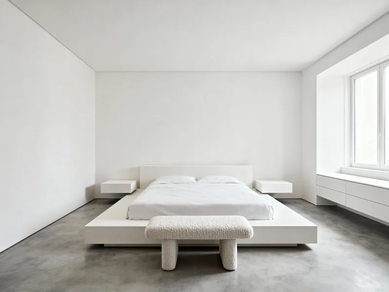 functional minimalist bedroom room design