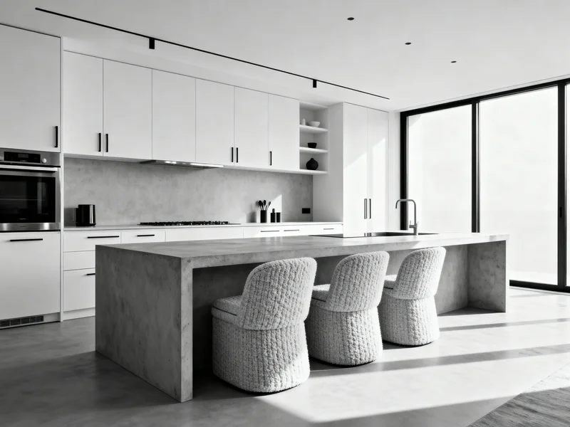functional minimalist kitchen room makeover