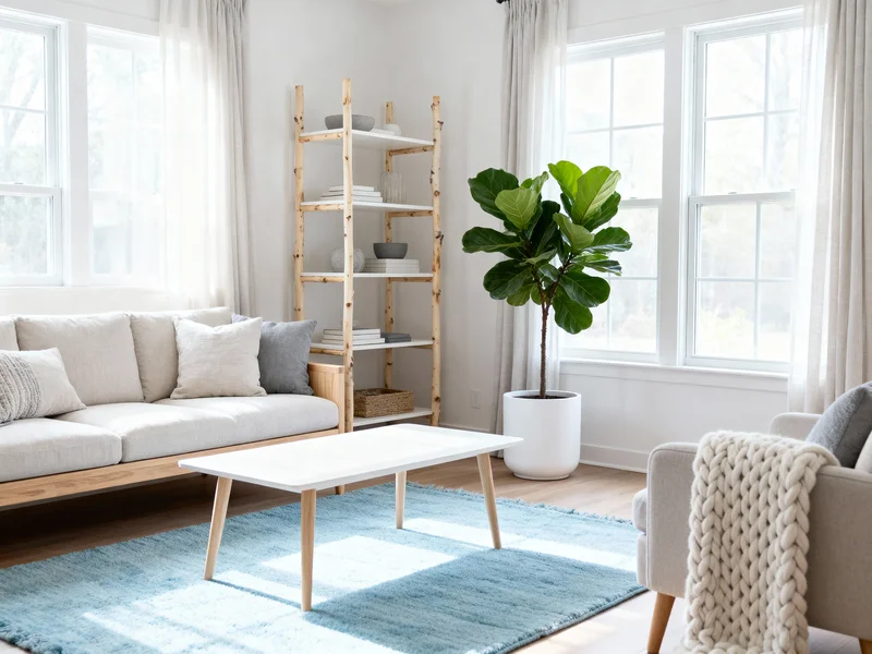 functional scandinavian living room room makeover
