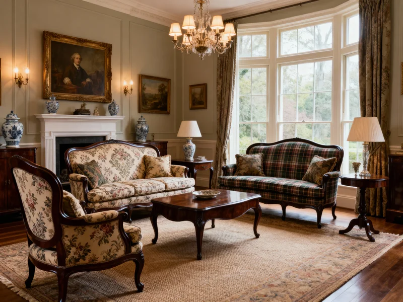 functional traditional living room interior design