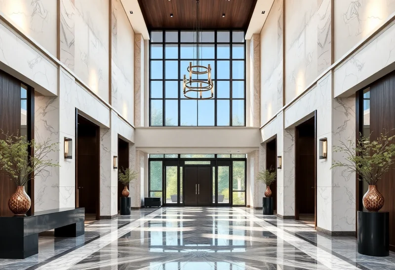 grand foyer contemporary entryway design ideas