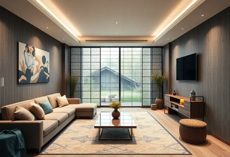 in law suite japandi basement design ideas