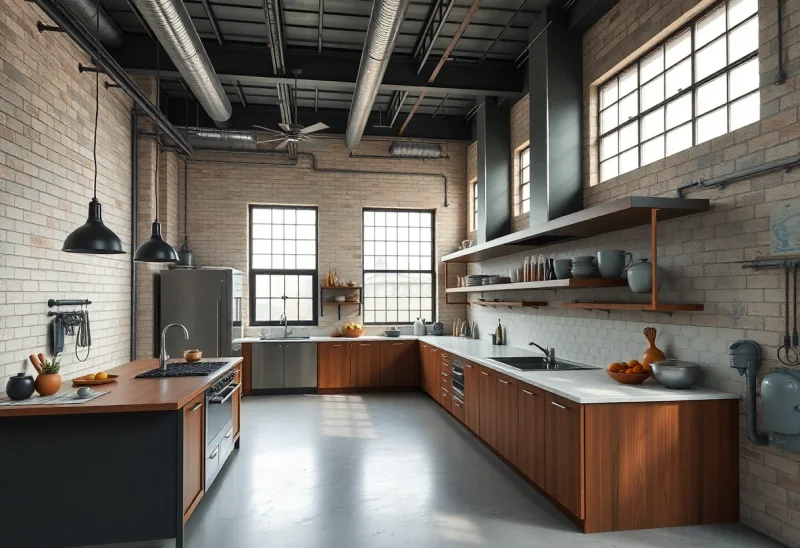 industrial kitchen layouts for l shaped