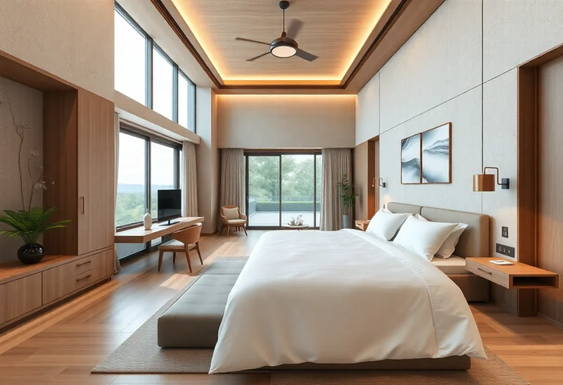 japandi bedroom layouts for small guest