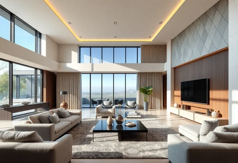 low light luxury modern living room design ideas