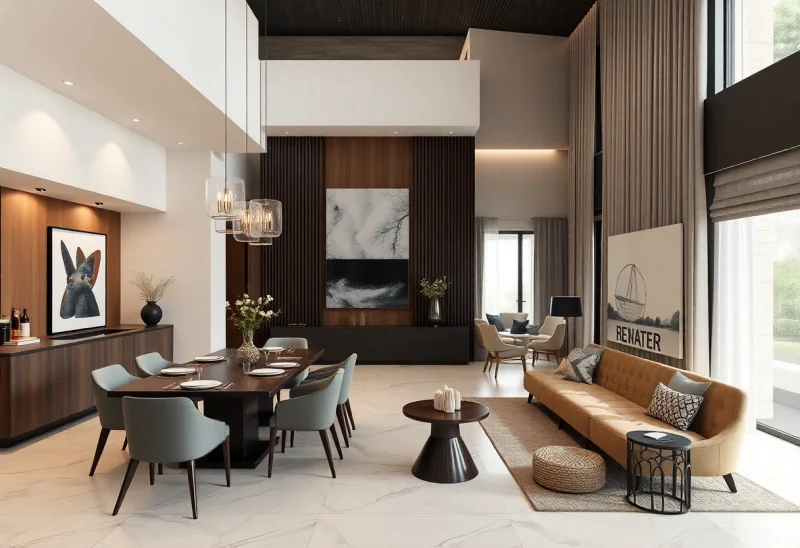 luxury modern dining room layouts for small nook