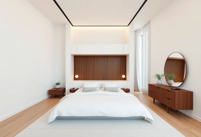 minimalist bedroom layouts for small guest