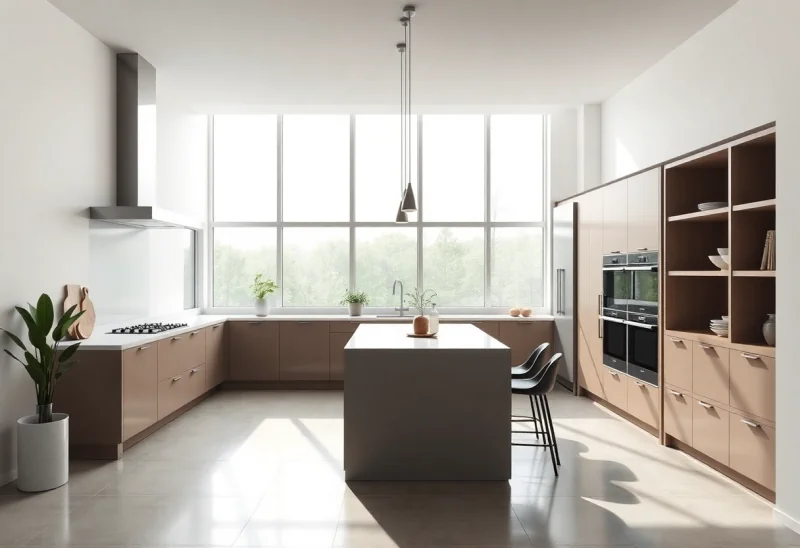 minimalist kitchen layouts for l shaped