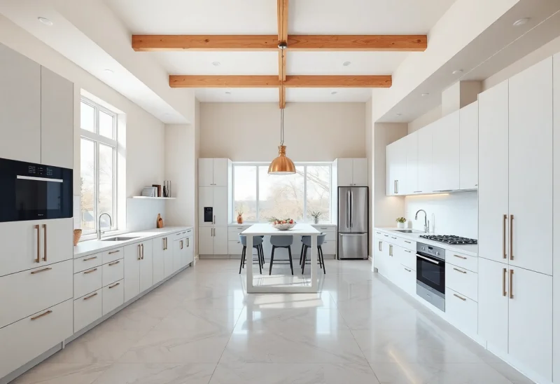 neutral kitchen layouts for galley