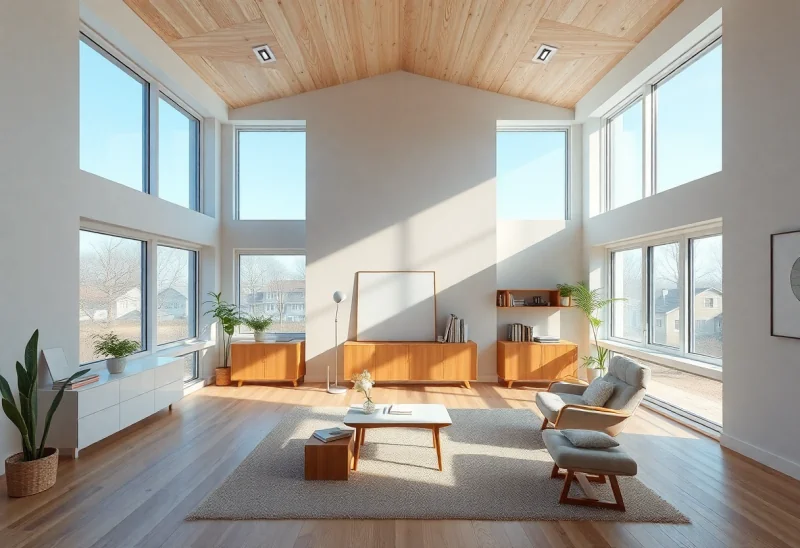 no windows scandinavian home office design ideas