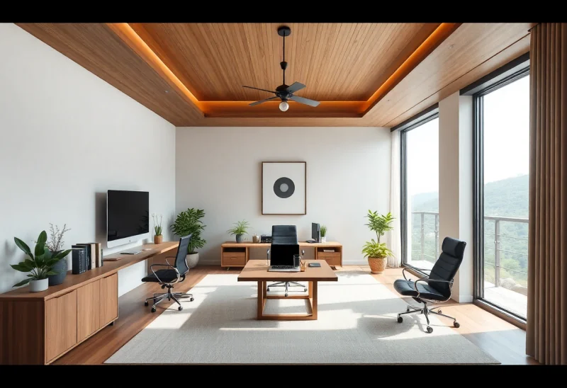 productivity japandi home office design ideas