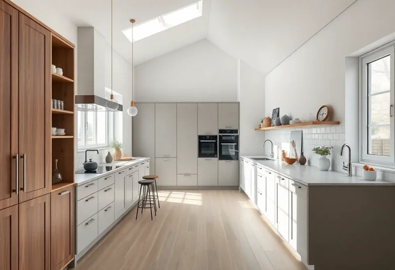 scandinavian kitchen layouts for galley