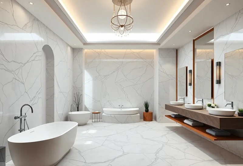 spa like luxury modern bathroom design ideas