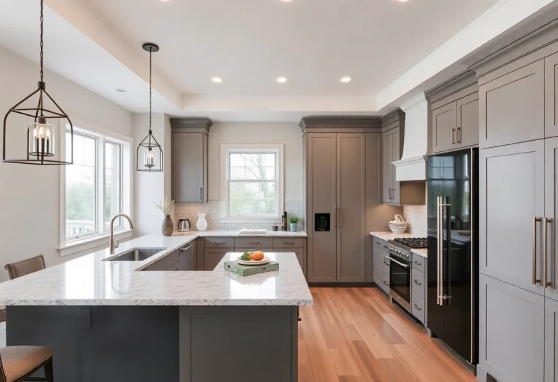 transitional kitchen layouts for l shaped