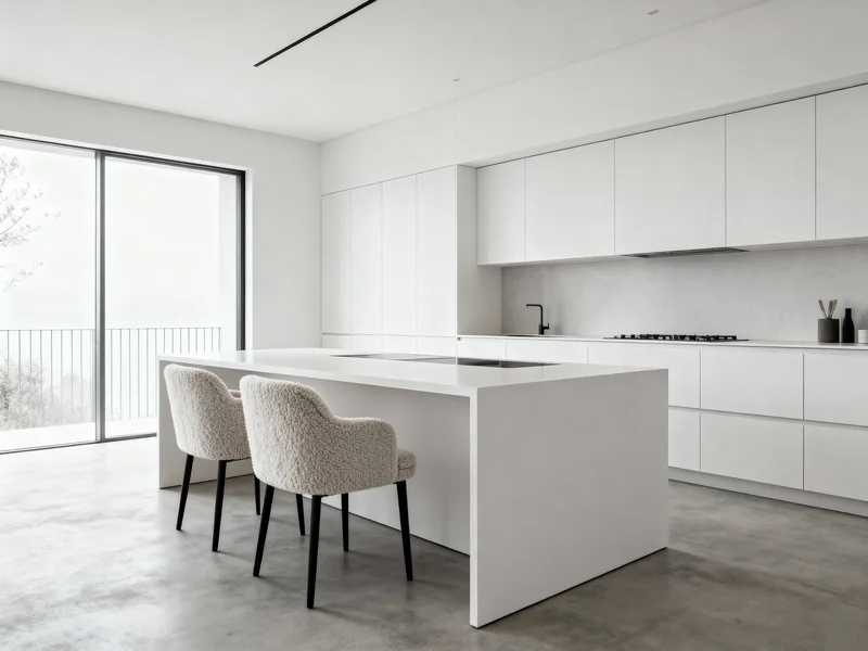 trendy minimalist kitchen interior design