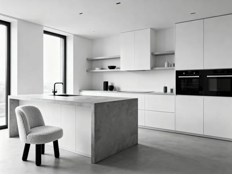 trendy minimalist kitchen room design