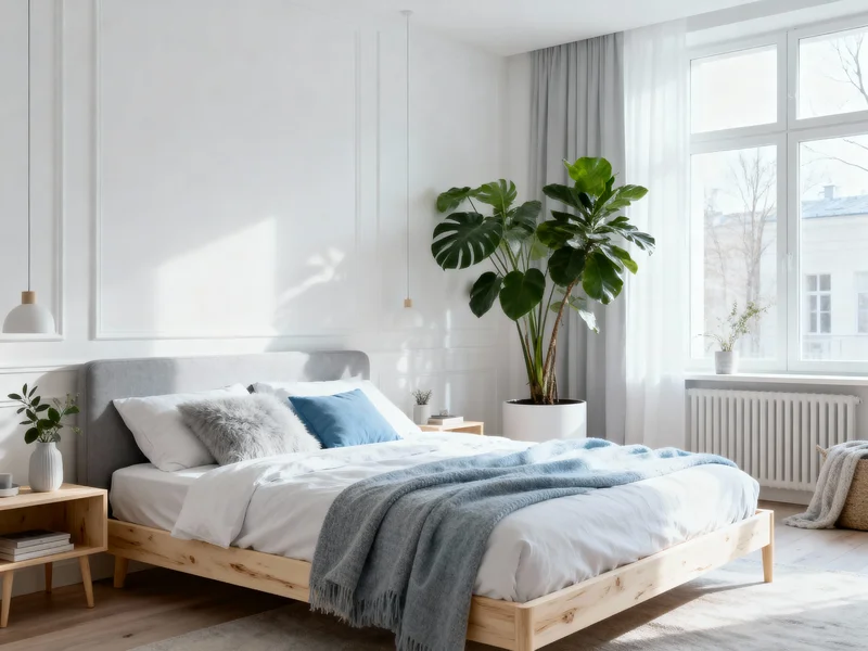 trendy scandinavian bedroom room makeover