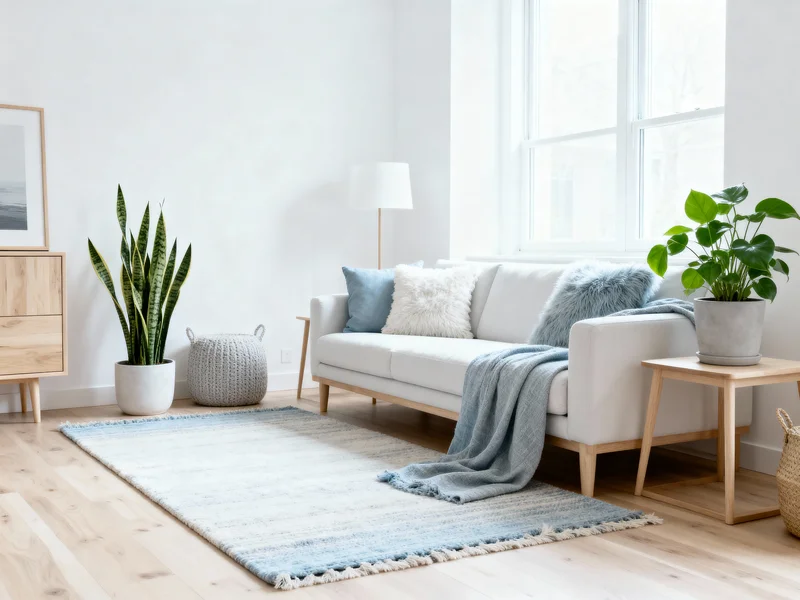 trendy scandinavian living room interior design