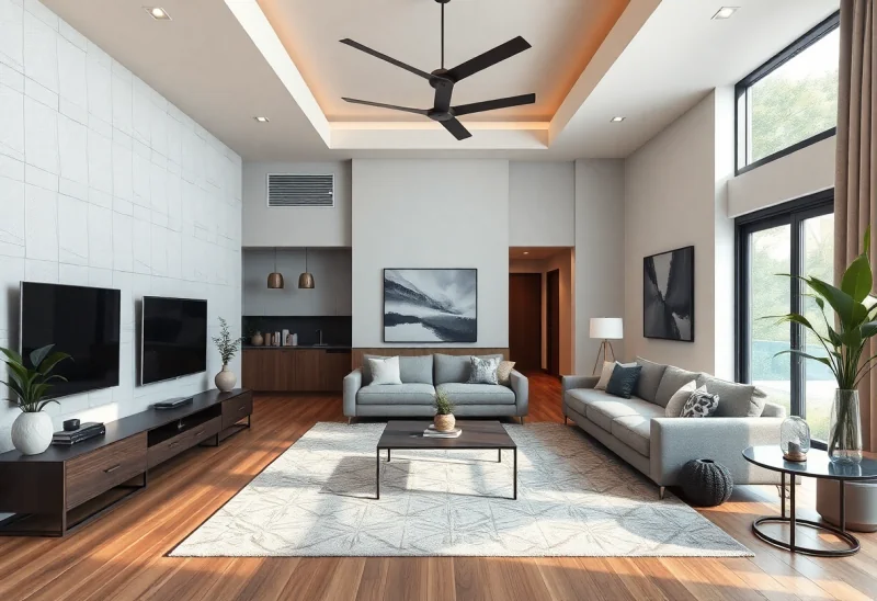 update dated 90s living room to contemporary style