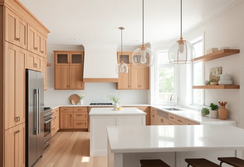 update fixer upper kitchen to minimalist style