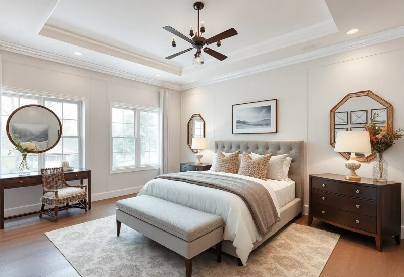virtual staging for transitional bedroom