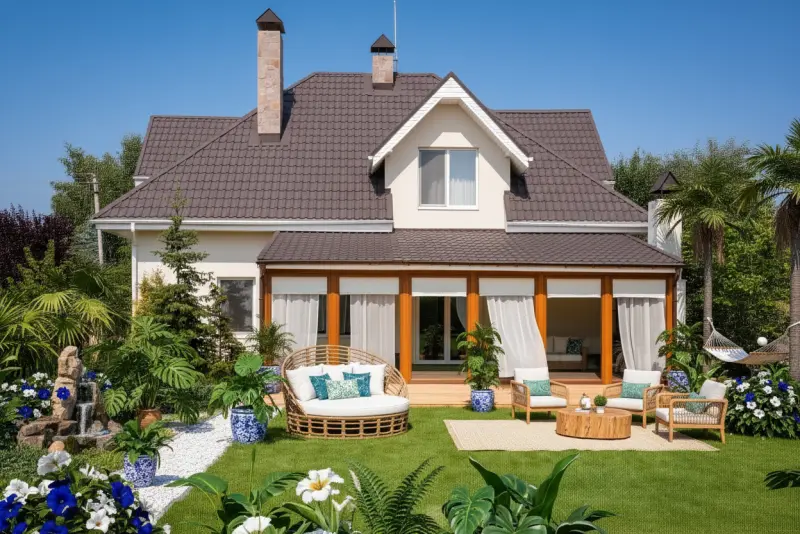 AI interior design generated using AInteriors, an app for interior design and virtual staging using AI.